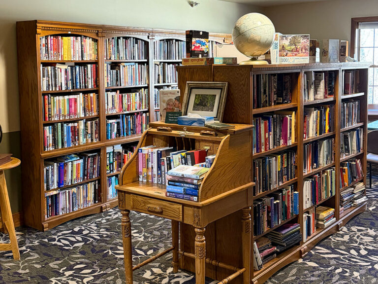 Cameron Woods Library.